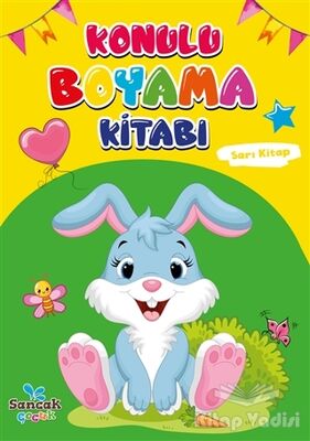 Konulu Boyama Kitabı - Sarı Kitap - 1