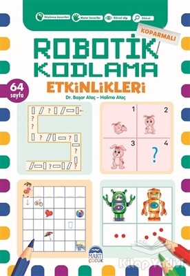 Koparmalı Robotik Kodlama Etkinlikleri - 6 - Martı Yayınları