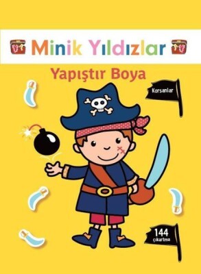 Korsanlar Yapıştır Boya - Minik Yıldızlar - Doğan Egmont