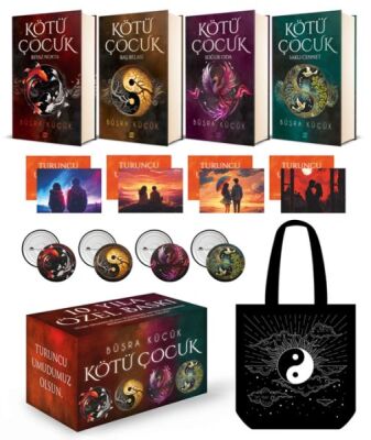 Kötü Çocuk Serisi 4 Kitap Takım (Kutulu Ciltli Set) - 1