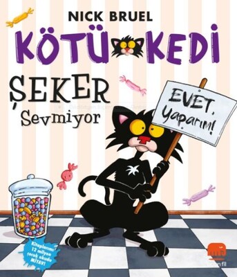 Kötü Kedi Şeker Sevmiyor - Uçan Fil