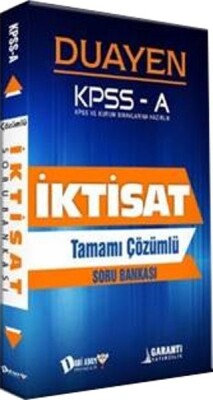 KPSS A İktisat Duayen Soru Bankası - Dahi Adam