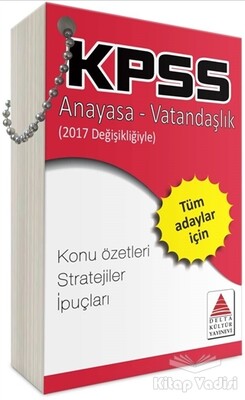 KPSS Anayasa - Vatandaşlık - Delta Kültür Yayınevi