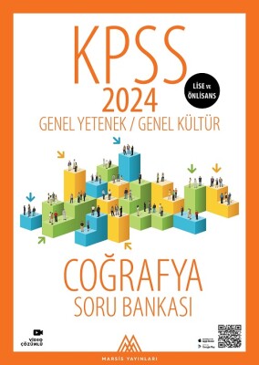 Marsis Yayınları KPSS GKGY Coğrafya Soru Bankası Önlisans - Marsis Yayınları KPSS