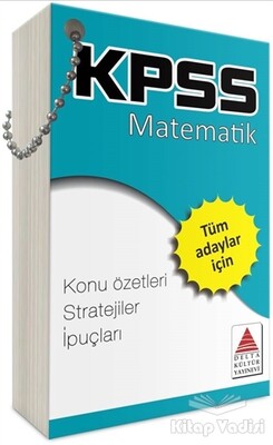 KPSS Matematik Strateji Kartları - Delta Kültür Yayınevi