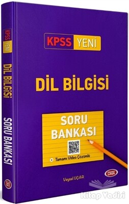 KPSS Yeni Dil Bilgisi Tamamı Video Çözümlü Soru Bankası - Data Yayınları