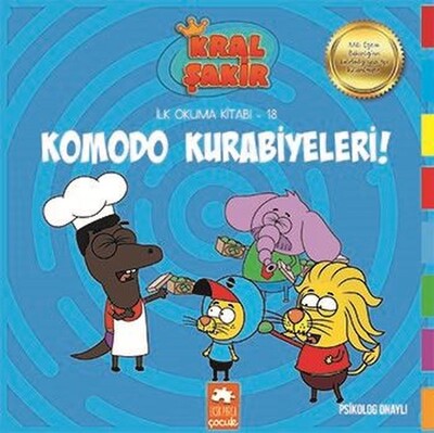 Kral Şakir Komodo Kurabiyeleri! - İlk Okuma 18 - Eksik Parça Yayınları