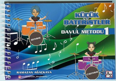 Küçük Bateristler - Davul Metodu 1 - Az Kitap