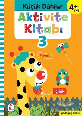 Küçük Dahiler Aktivite Kitabı 3 (4+ Yaş) - İndigo Kitap