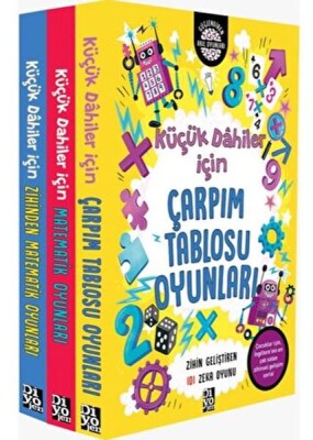 Küçük Dahiler Matematik Seti 3 Kitap - Diyojen Yayıncılık