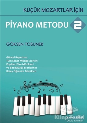 Küçük Mozartlar İçin Piyano Metodu 2 - Katre Müzik Okulu Yayınları