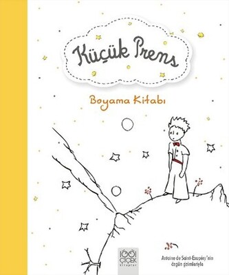 Küçük Prens - Boyama Kitabı - 1001 Çiçek Kitaplar