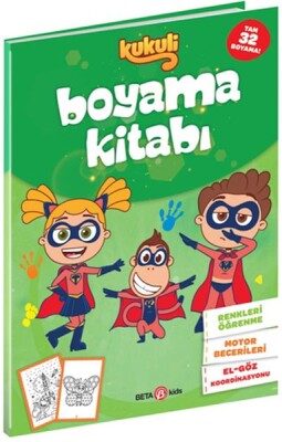 Kukuli Boyama Kitabı - Beta Kids