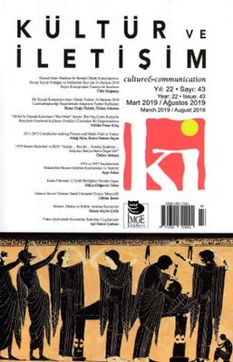 Kültür ve İletişim Dergisi Sayı 43 - 1