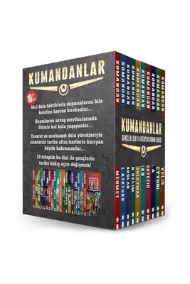 Kumandanlar Seti (10 Kitap Takım Kutulu) - Acayip Kitaplar