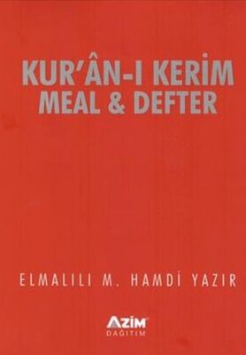 Kur'an-ı Kerim Meal ve Defter - 1