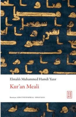 Kuran Meali - Ketebe Yayınları