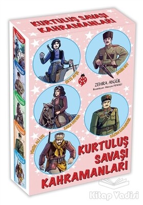 Kurtuluş Savaşı Kahramanları Seti (5 Kitap Takım) - Uğurböceği Yayınları