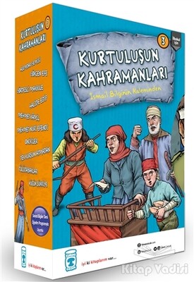 Kurtuluşun Kahramanları 3 Seti (10 Kitap Takım) - Timaş Çocuk