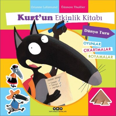 Kurt’un Etkinlik Kitabı- Dünya Turu - Yapı Kredi Yayınları