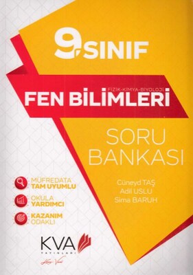 KVA 9. Sınıf Fen Bilimleri Soru Bankası (Yeni) - Koray Varol Akademi