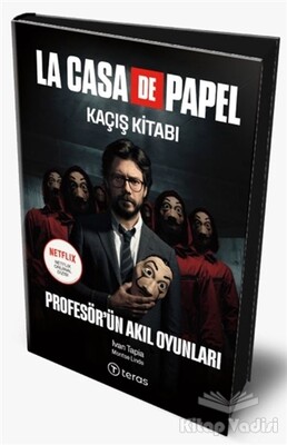 La Case De Papel Kaçış Kitabı - Profesör'ün Akıl Oyunları (Ciltli) (Maske Hediyeli) - Teras Kitap