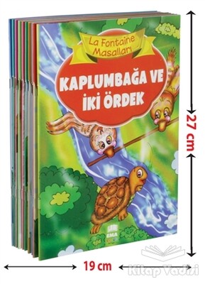 La Fontaine Masalları (10 Kitap Takım - Büyük Boy) - Ema Çocuk