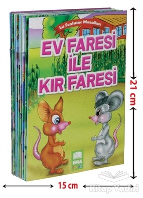 La Fontaine Masalları (10 Kitap Takım - Küçük Boy) - Ema Çocuk