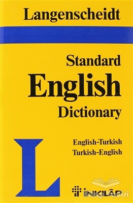 Langenscheid Standard English Dictionary English-Turkish Turkish-English - İnkılap Kitabevi