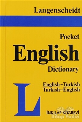 Langenscheidt Pocket English Dictionary English-Turkish / Turkish-English - İnkılap Kitabevi
