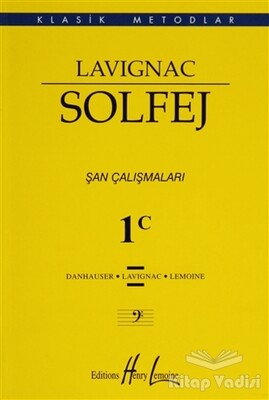 Lavignac Solfej 1C - Küçük Boy - Porte Müzik Eğitim Merkezi