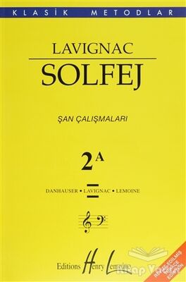 Lavignac Solfej 2A - Şan Çalışmaları - 1