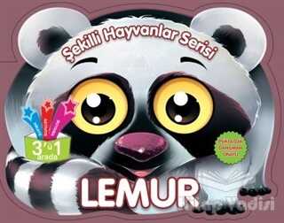 Parıltı Yayınları - Lemur - Şekilli Hayvanlar Serisi