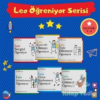 Leo Öğreniyor Serisi (6 Kitap Takım) - Sola Kidz