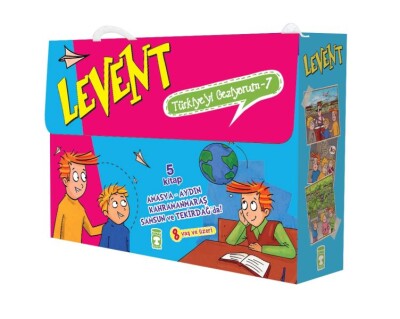 Levent Türkiye'yi Geziyorum 7 Set (5 Kitap) - Timaş Çocuk