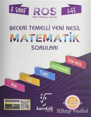 LGS 8. Sınıf ROS Beceri Temelli Yeni Nesil Matematik Soruları - 1