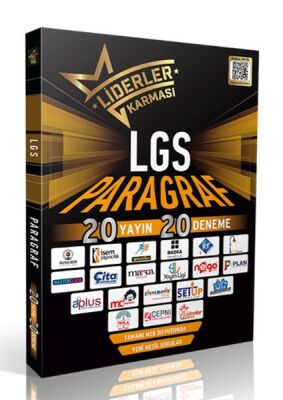 Liderler Karması 2023 LGS Paragraf Video Çözümlü 20 Yayın 20 Deneme - 1