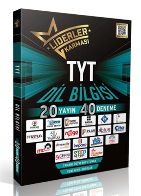 Liderler Karması 2023 TYT Dil Bilgisi Video Çözümlü 20 Yayın 40 Deneme - Liderler Karması