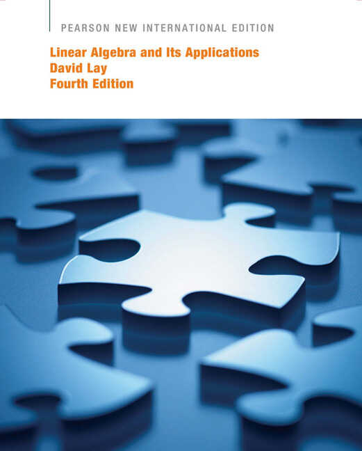 Pearson Yayıncılık - Linear Algebra And Its Applications: Pearson New International Edition