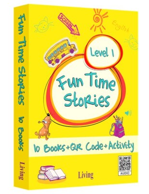 Living Level 1 Fun Times Stories 10'lu Hikaye Seti - Living English Dictionary