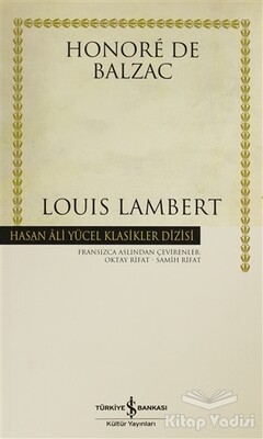 Louis Lambert - İş Bankası Kültür Yayınları