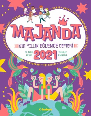 Majanda 2021 - Bir Yıllık Eğlence Defteri - Tudem Yayınları