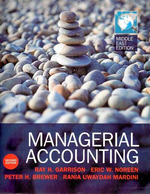  - Managerial Accounting