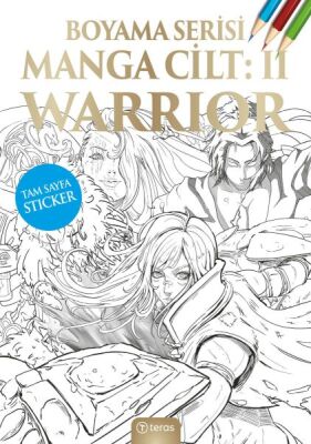 Manga Boyama Cilt II: Warrior - 1