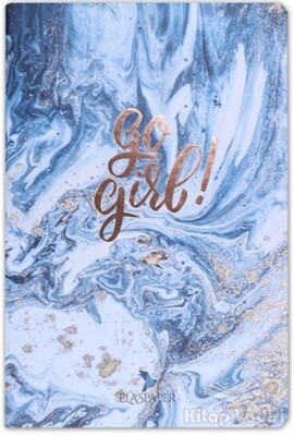 Marble Mavi Go Girl! Defter - Ela's Paper