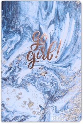 Marble Mavi Go Girl! Defter - 1