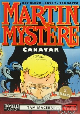 Martin Mystere Dev Albüm Sayı: 7 Canavar - 1