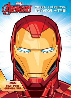 Marvel Avengers Maskeli ve Çıkartmalı Boyama Kitabı - Beta Kids