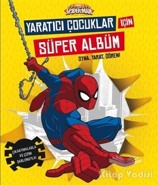 Marvel Ultimate Spider-Man: Yaratıcı Çocuklar İçin Süper Albüm - Beta Kids