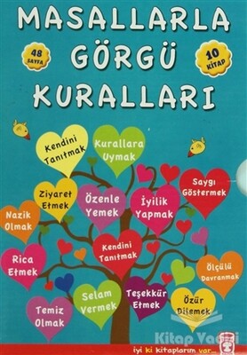 Masallarla Görgü Kuralları (10 Kitap Takım) - Timaş Çocuk